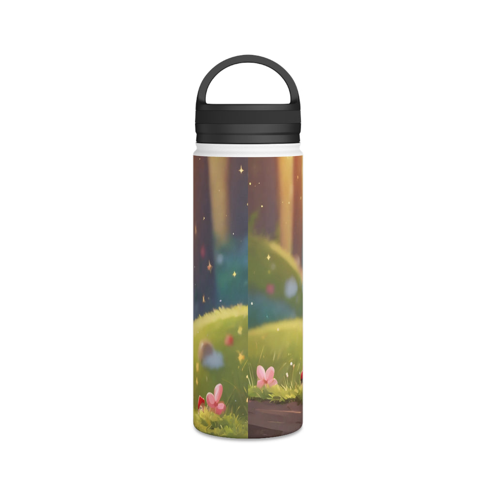 Holiday Hedgehog Christmas Stainless Steel Water Bottle | Cute Woodland Animal Holiday Travel Mug
